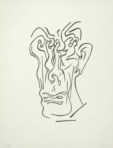 Portrait of Samuel Beckett