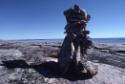 Inuksuk in the Pudla Inlet area.
Southwest Baffin Island, Nunavut, 1997

The Norman Hallendy…
