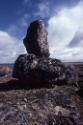 Inuksuk in the Ikpik River area. 
Central Baffin Island, Nunavut, 2002

The Norman Hallendy …