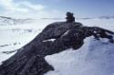 Inuksuk in the Tellik Bay area.
Southwest Baffin Island, Nunavut, 1994

The Norman Hallendy …