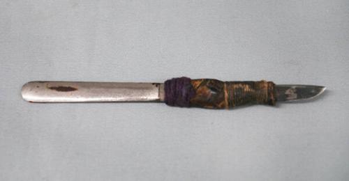 Knife (engraving tool) used by Franklin Carmichael