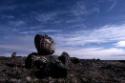 Inutsuliutuinnaqtuq (inuksuk which is built to pass the time where one waits) at the Tukilik si…