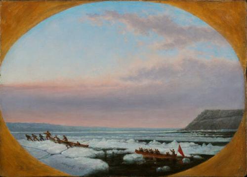 Crossing the Ice at Quebec